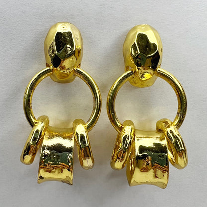 Carmela Gold Link Earring