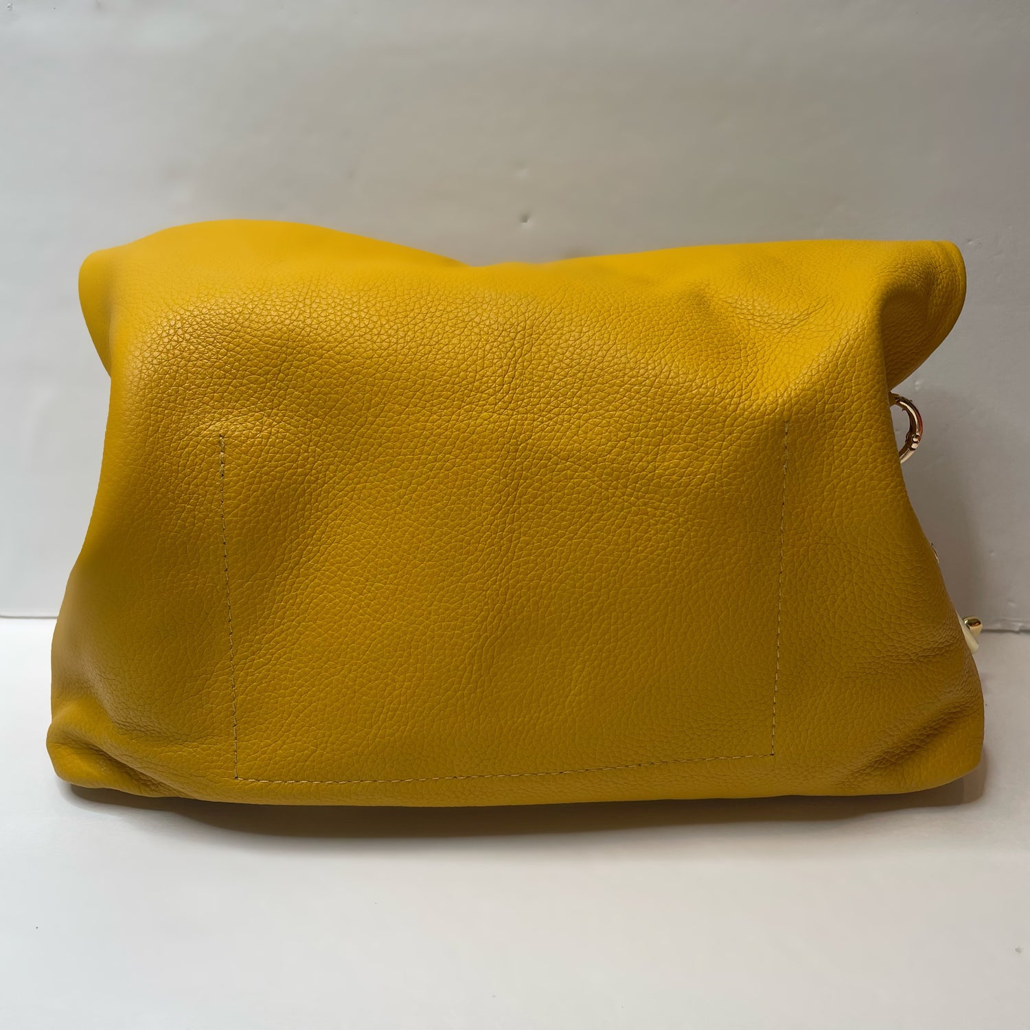 Sicily Giallo Leather Handbag
