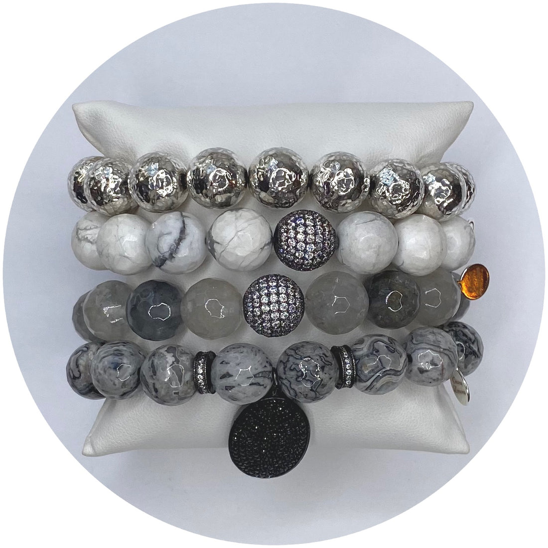 Fifty Shades of Grey Gemstones Arm Party