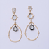 Claudette Drop Gold Earring - Oriana Lamarca LLC